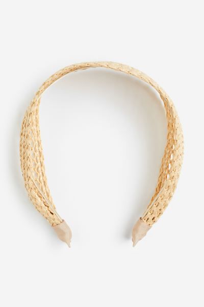 Straw Hairband | H&M (US)