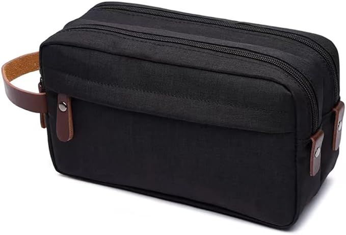 Toiletry Bag for Men, Large capacity waterproof Nylon Travel Toiletry Bag Dopp Kit | Amazon (US)