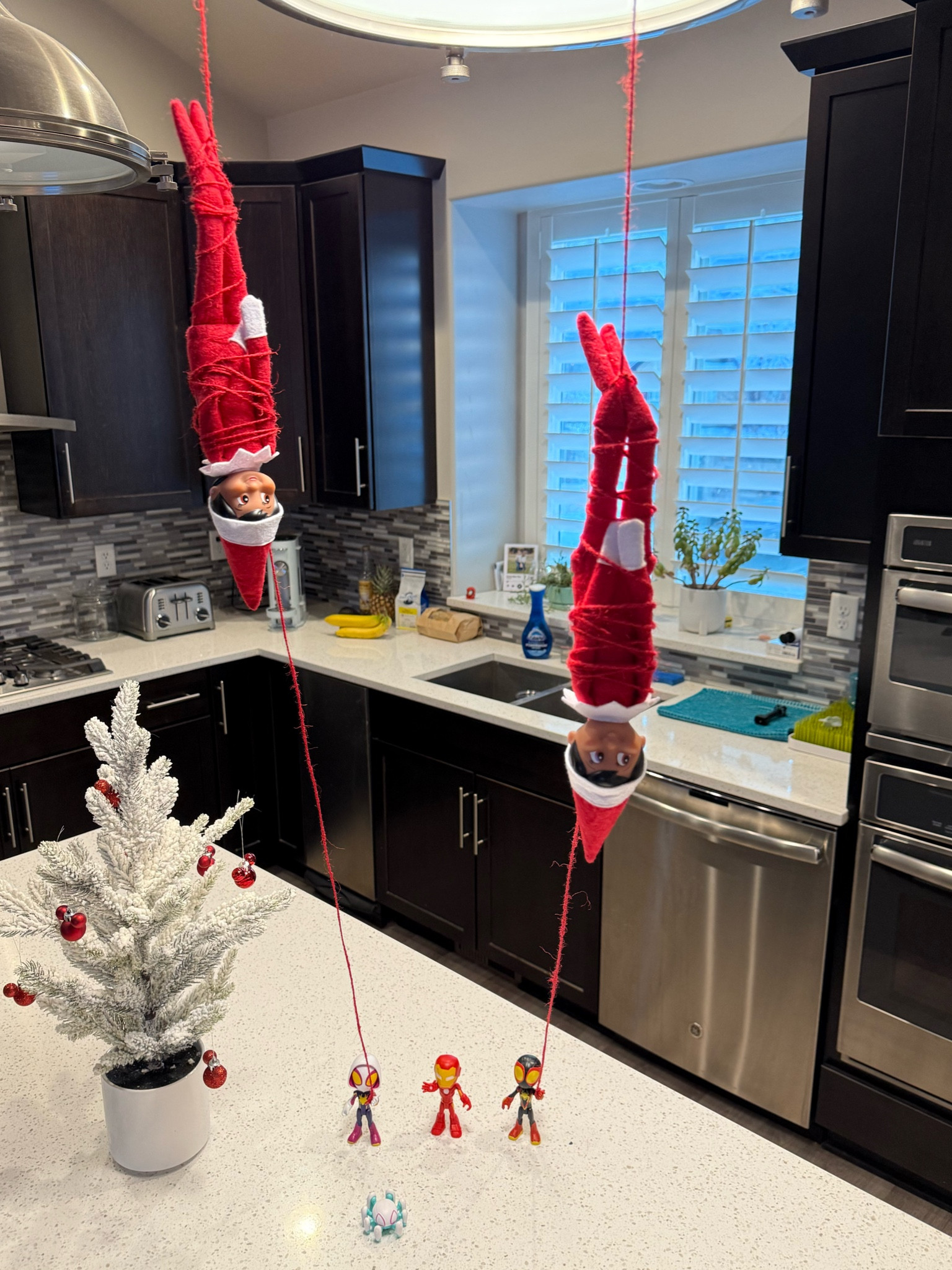 Elf on the shelf idea with spidey! 

#LTKHome #LTKHoliday #LTKKids