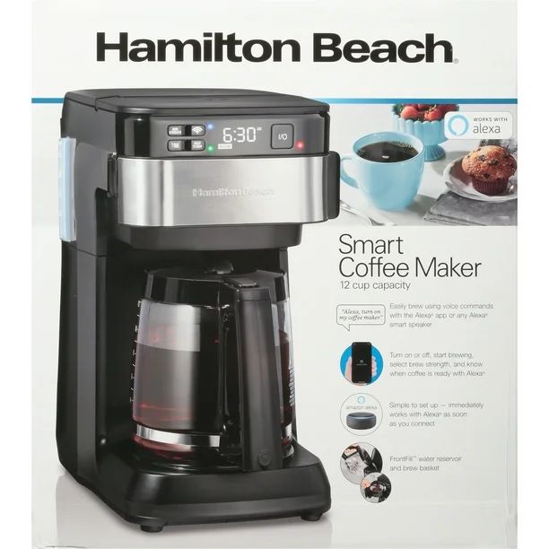 Hamilton Beach 49350 - Coffee maker - 12 cups - black - Walmart.com | Walmart (US)
