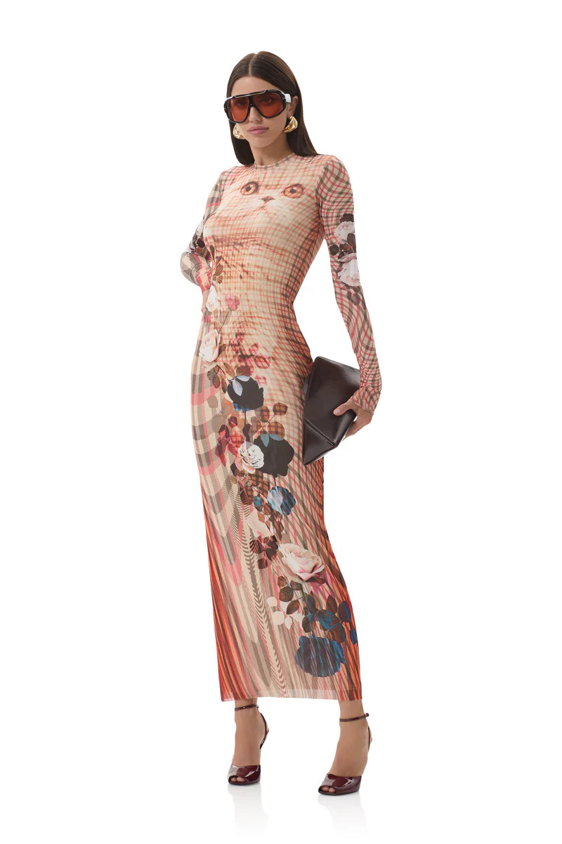 Didi Dress - Kitten Plaid | ShopAFRM