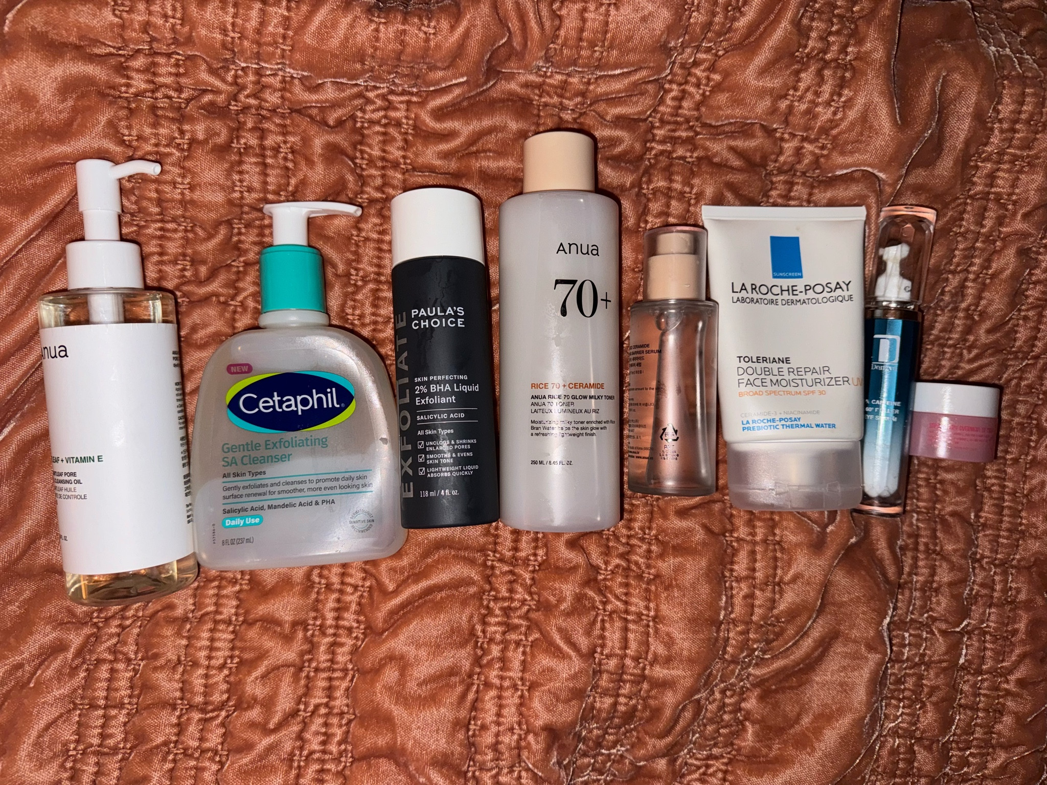 Night time skincare routine 