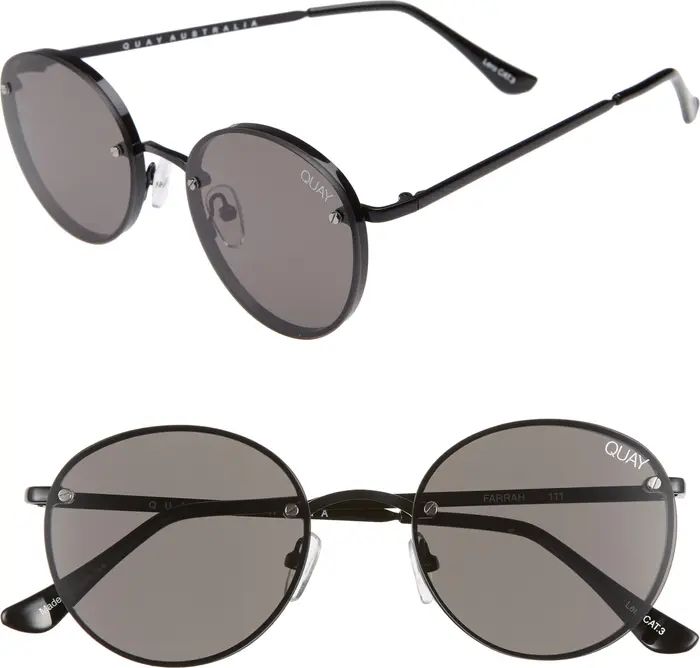 x Elle Ferguson Farrah 53mm Round Sunglasses | Nordstrom Rack