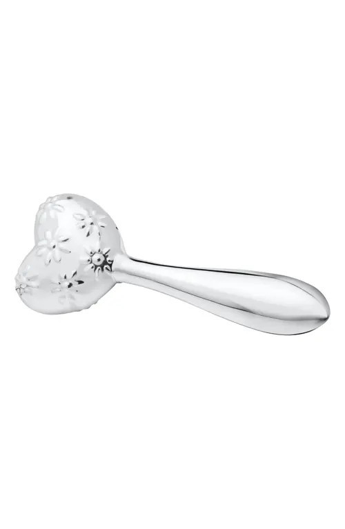 Mignonette Sterling Silver Heart Rattle at Nordstrom | Nordstrom