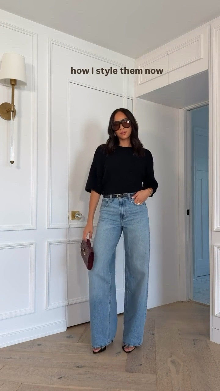 25-50% OFF all jeans + 20% off almost everything else!! Sizing details below 👇🏽 

White t-shirt - size s
Ripped jeans - size 27 R
Black tank - size S 
Barrel jeans (black) - size 28 long
White top - size S 
Low rise ultra loose jeans (medium wash) - size 27 long 
Black tank - size S
Low rise ultra loose jeans (light brown wash) - size 27 long 
Grey sweater - size S
90s straight jeans (dark wash) - 27 long 
Black sweater tee - size S 
High rise wide leg jeans - size 27 X-Long
Blue tee - size S
Cream sweater - size M
Tan jacket - size S (OOS but I’ve linked similars)
Barrel jeans - size 28 long
Brown top - size XS

pre-fall outfit inspo, pre-fall edit, abercrombie jeans, abercrombie denim, abercrombie sale, abercrombie code, sale alert, date night outfit, dinner outfit, mom outfit, postpartum outfit, teacher outfits, back to school outfits, business casual workwear

#LTKSaleAlert #LTKSeasonal #LTKmomlife