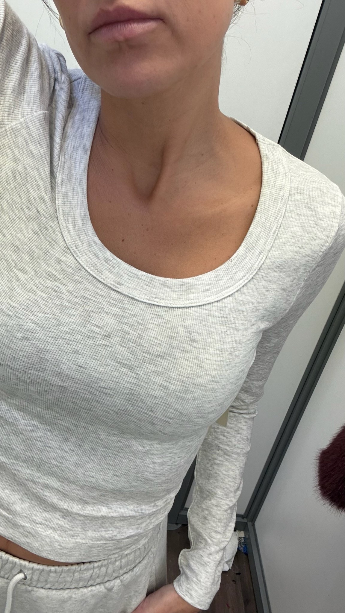 Gray long sleeve ribbed shirt from @walmartfashion @walmart 🤍 


#LTKFindsUnder50 #LTKootd #LTKSeasonal