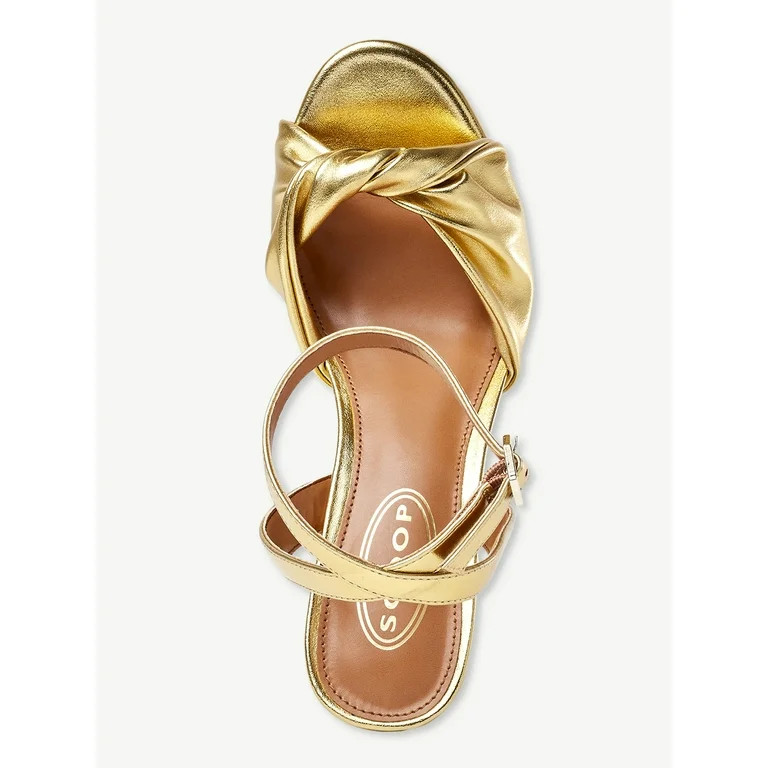 Scoop Women's Platform Heeled Sandals - Walmart.com | Walmart (US)