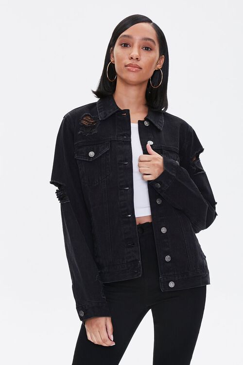 Distressed Denim Jacket | Forever 21 (US)