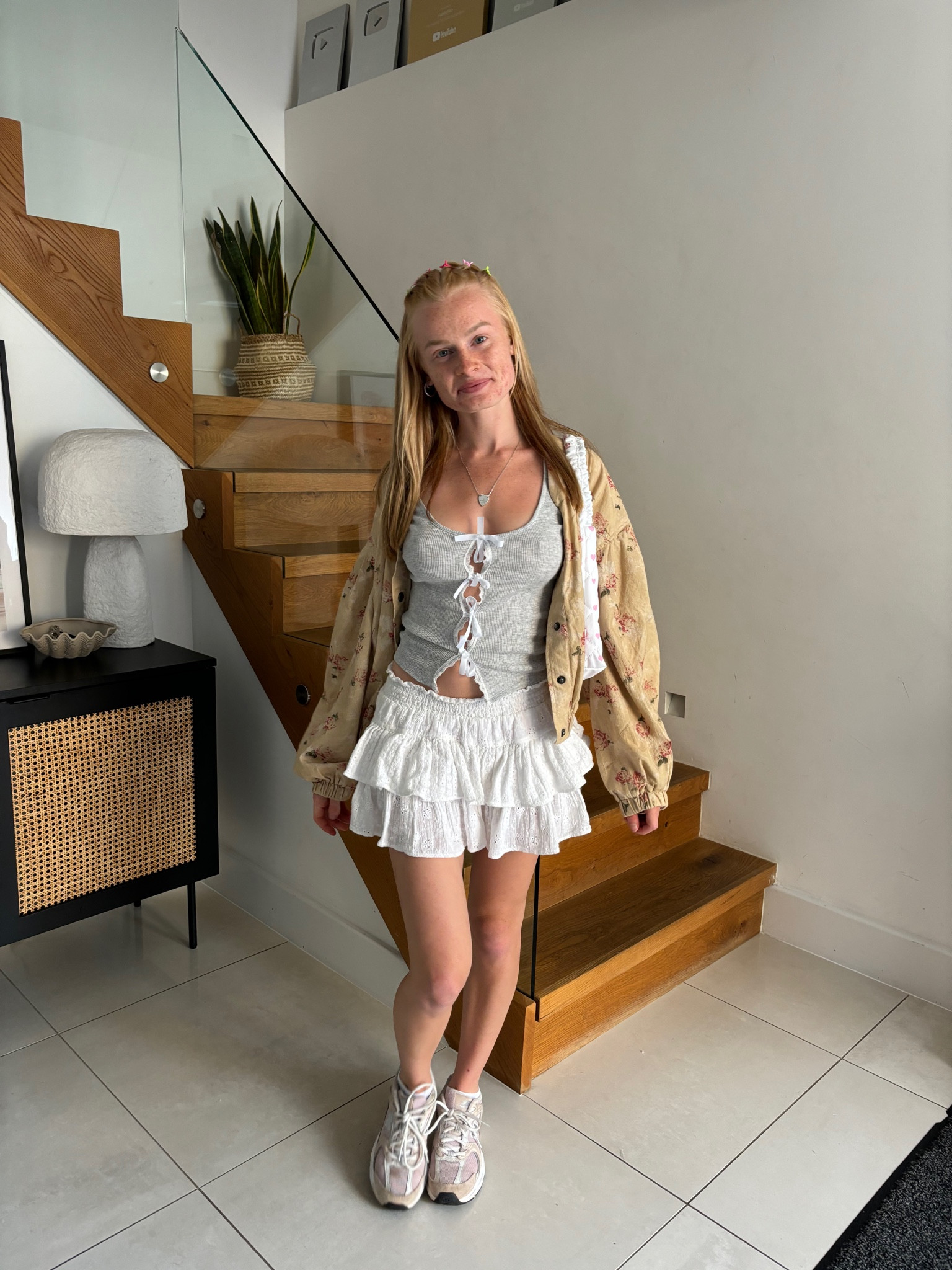 ASOS/Miss Selfridge top, Free People jacket, Urban Outfitters skort and my New Balance trainers 💕

#LTKsummer #LTKstyletip #LTKuk