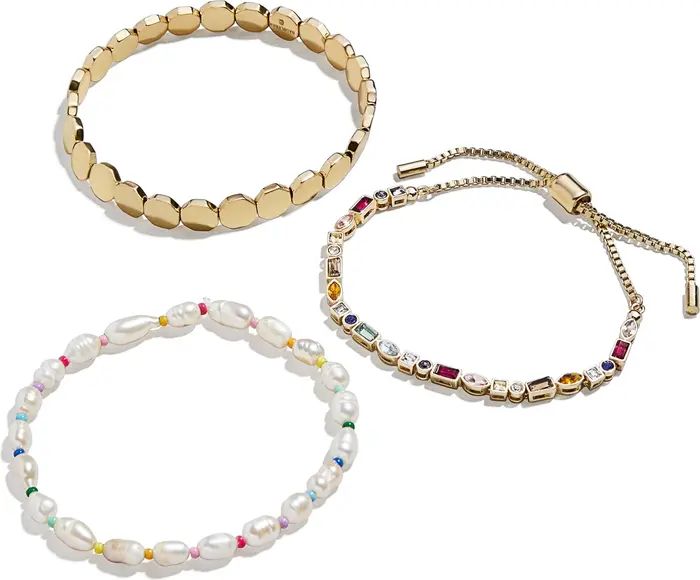 BaubleBar Set of 3 Bracelets | Nordstrom | Nordstrom