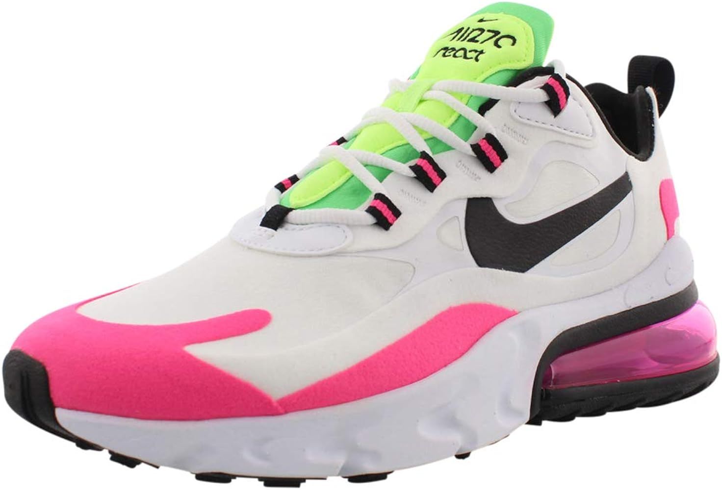 Nike Womens Air Max 270 React Casual Running Shoe | Amazon (US)