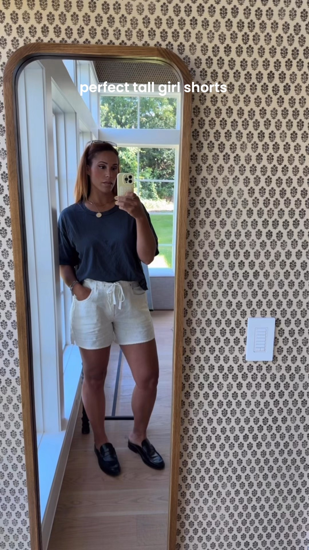 The perfect tall girl Mom shorts of my dreams. Easy, effortless summer style  

#LTKMidsize #LTKStyleTip