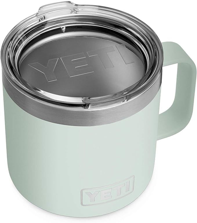 YETI Rambler 14 oz Mug, Stainless Steel, Vacuum Insulated with Standard Lid | Amazon (US)