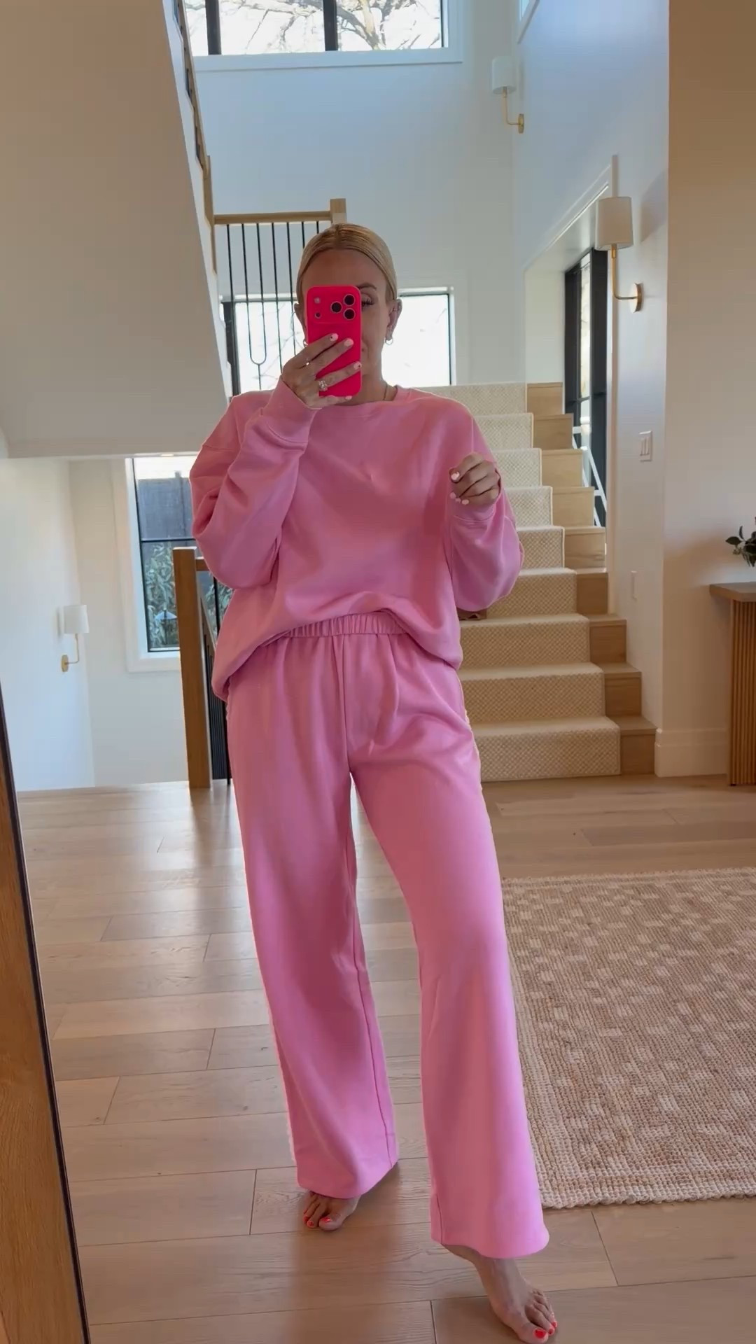 I’m loving the lace detail on these pants! Wearing a M in the pants and a L in the sweatshirt 

#LTKootd #LTKgrwm