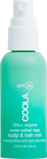 COOLA® Suncare Ocean Salt & Sage Scalp & Hair Mist SPF 30 | Nordstrom | Nordstrom