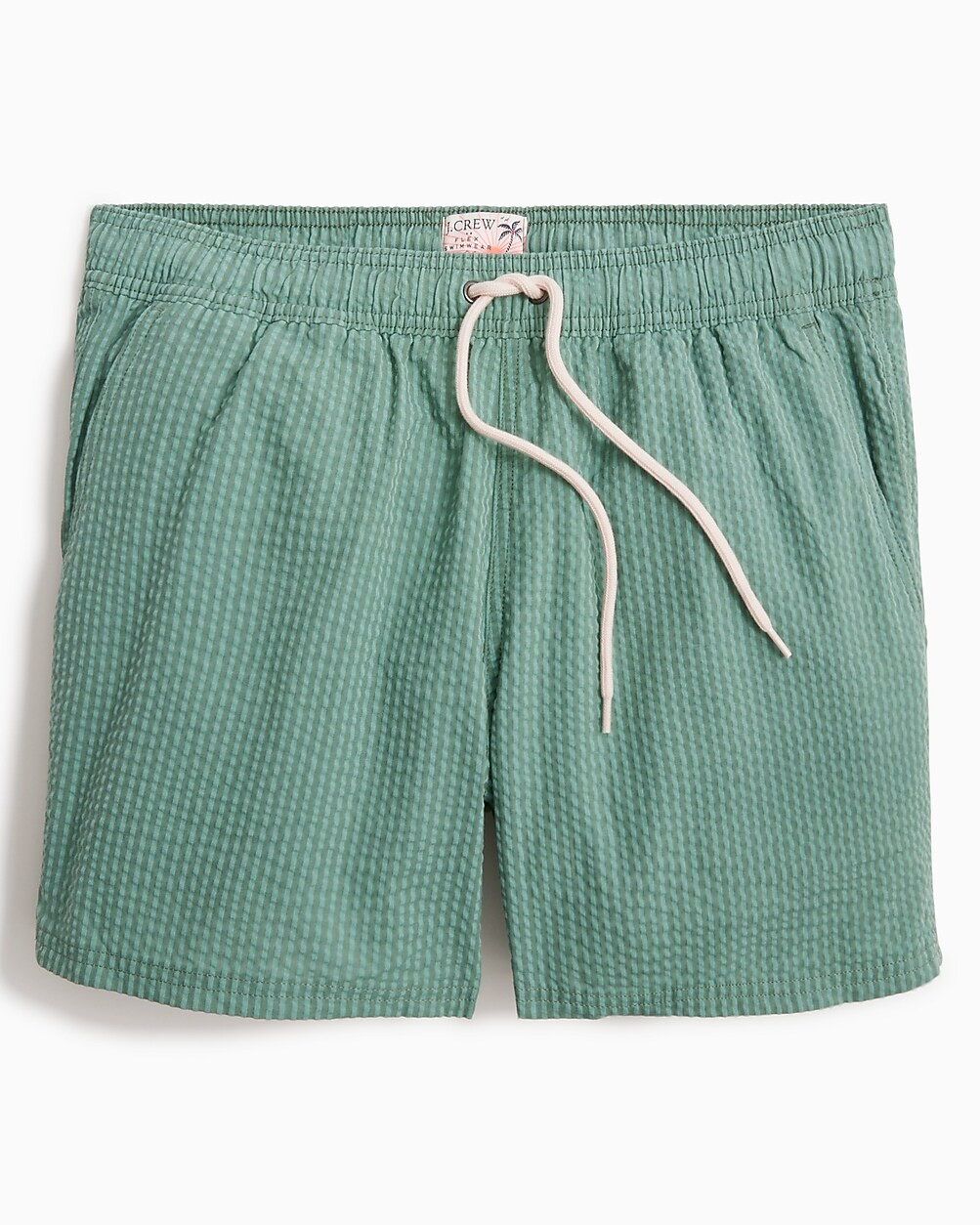5" seersucker swim trunk | J.Crew Factory