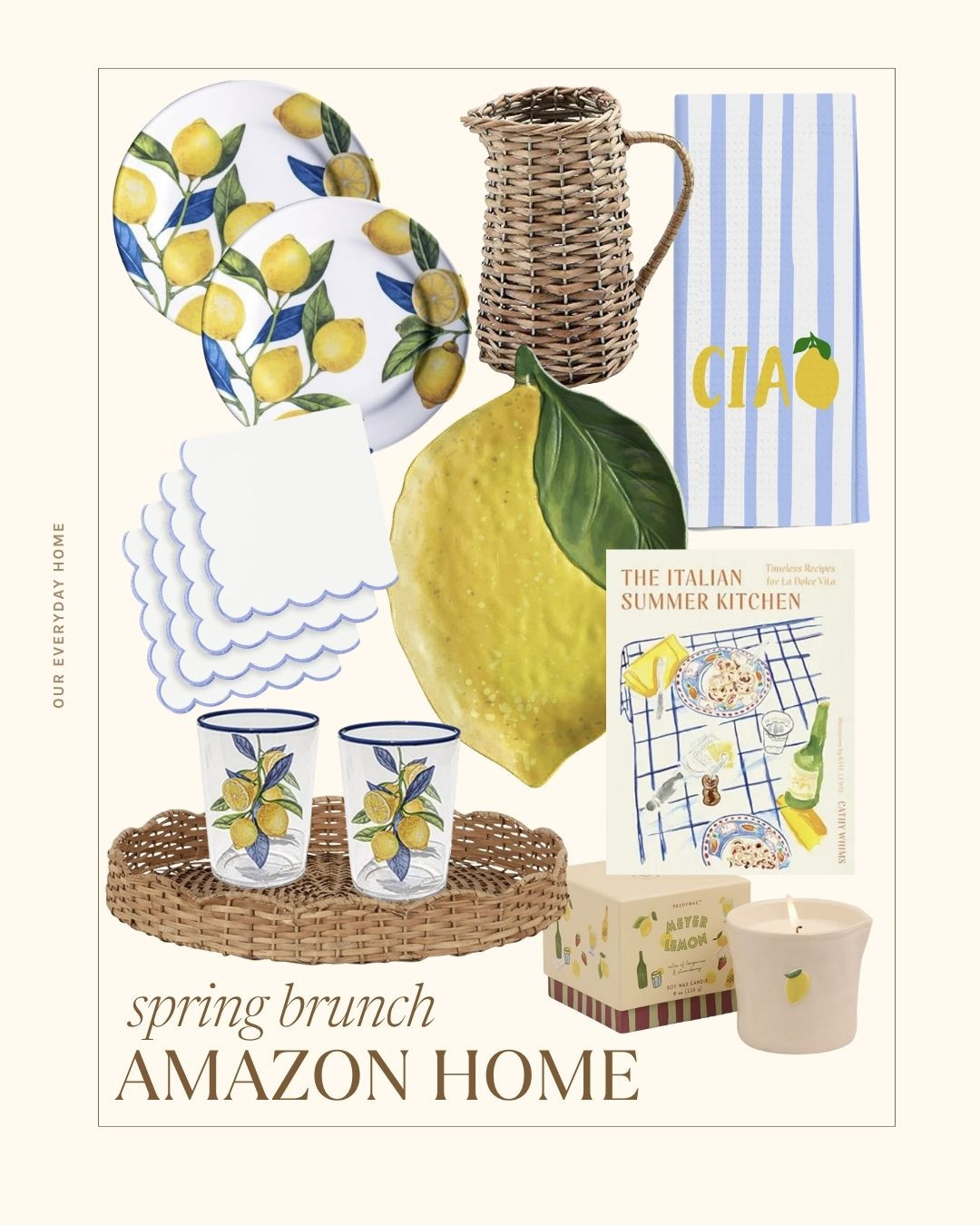 Spring brunch inspo! Check out my top picks from Amazon for a fresh, stylish look. #springbrunch #amazonhome #founditonamazon 

 #LTKSeasonal #LTKHome
