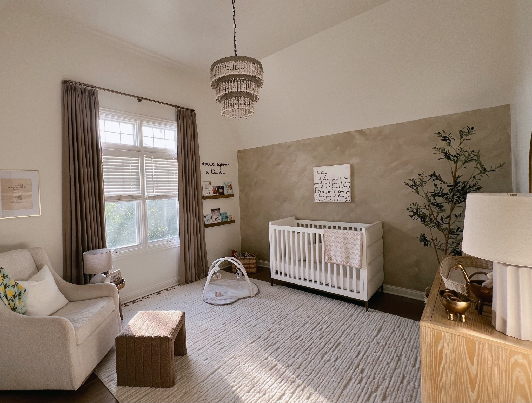 All nursery details linked - wall is faux limewash - the colors are Sherwin Williams universal khaki & wool skein -


Nursery, baby nursery, neutral nursery ideas, home inspo, home ideas, Amazon, two pages, Anthropologie, pottery barn, shades of light 

#LTKFamily #LTKHome #LTKBaby