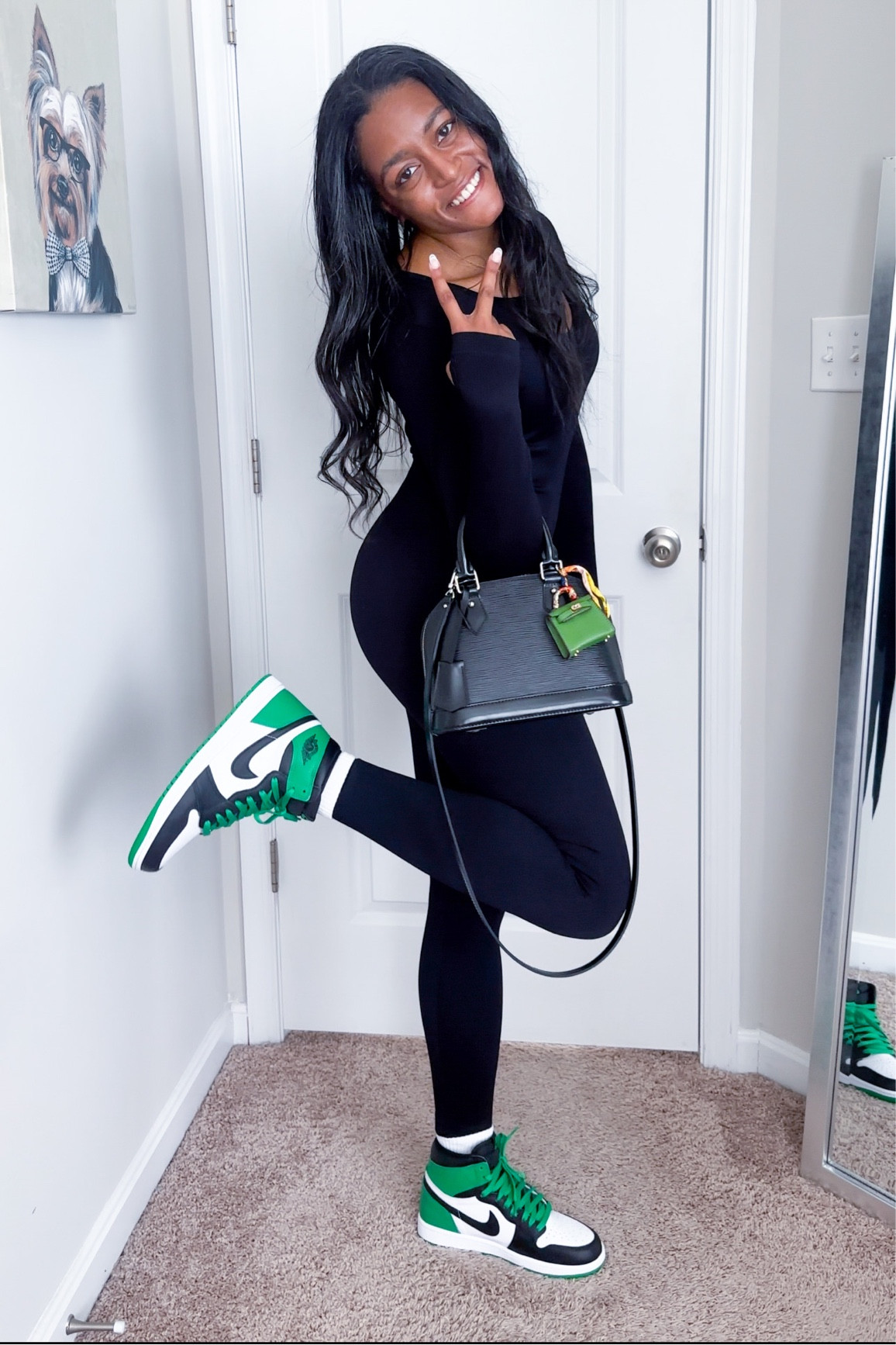 Lucky Green 1s + LV = 👌🍀

#LTKfit #LTKshoecrush #LTKitbag