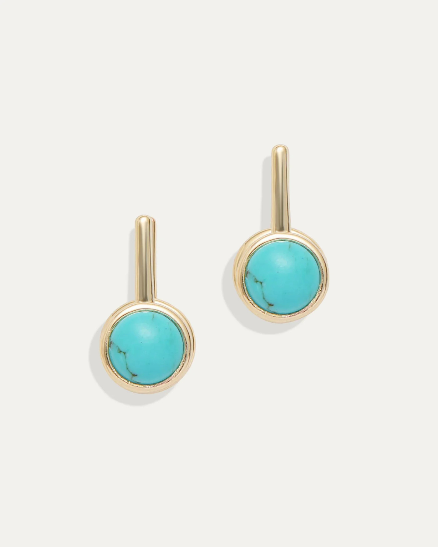 Ava Bar Stud Earrings in Turquoise | Stella & Dot