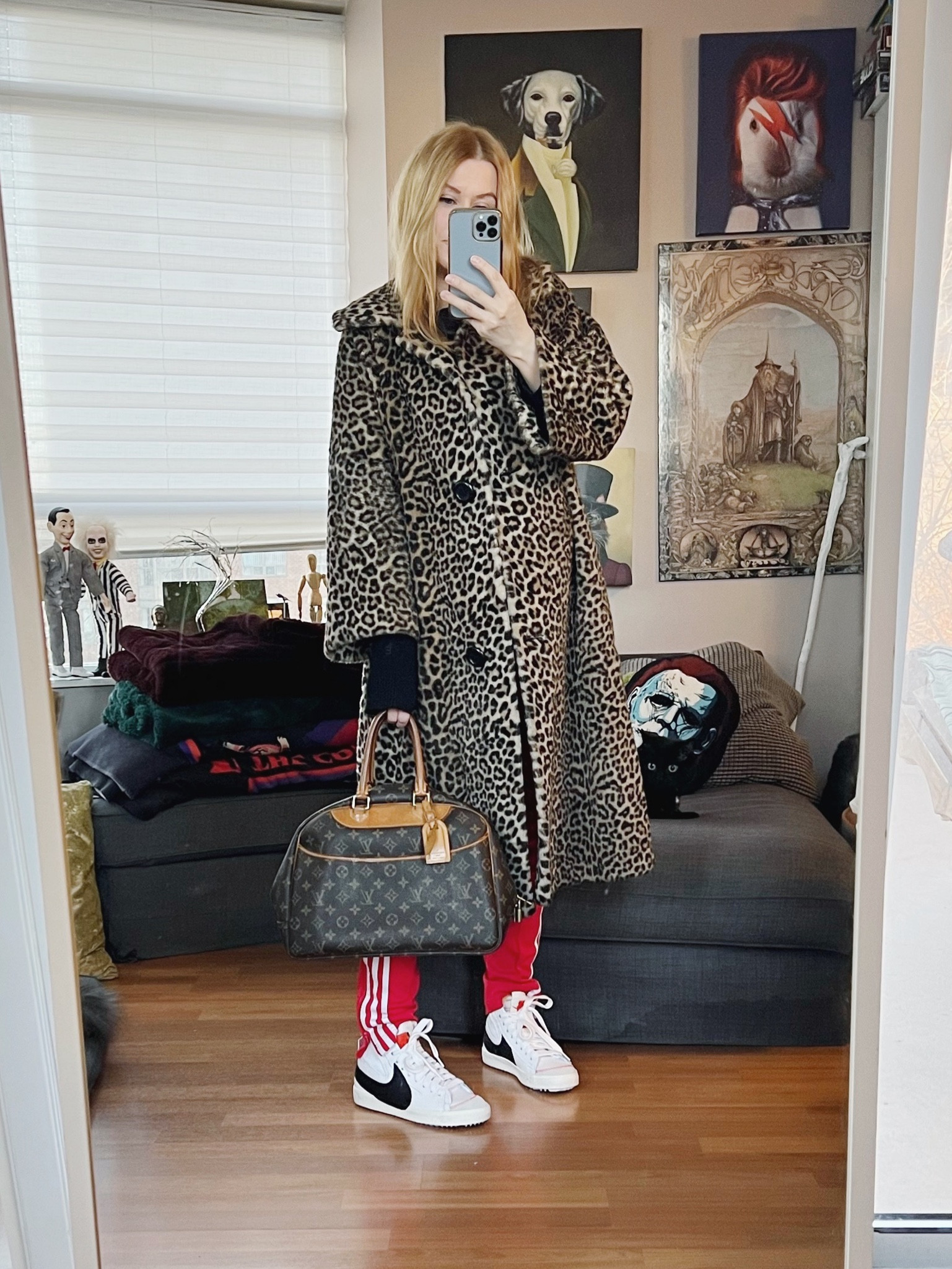 Some days you need to be a little more extra 🤷‍♀️
Vintage coat and bag, Adidas track pants are thrifted. 
•
.  #falllook  #torontostylist #StyleOver40  #secondhandFind #vintagecoat #vintagelouisvuitton #animalprint #90svibe  #fashionstylist #slowfashion #FashionOver40  #adidas #MumStyle #genX #genXStyle #shopSecondhand #genXInfluencer #genXblogger #secondhandDesigner #Over40Style #40PlusStyle #Stylish40


#LTKstyletip #LTKover40 #LTKitbag