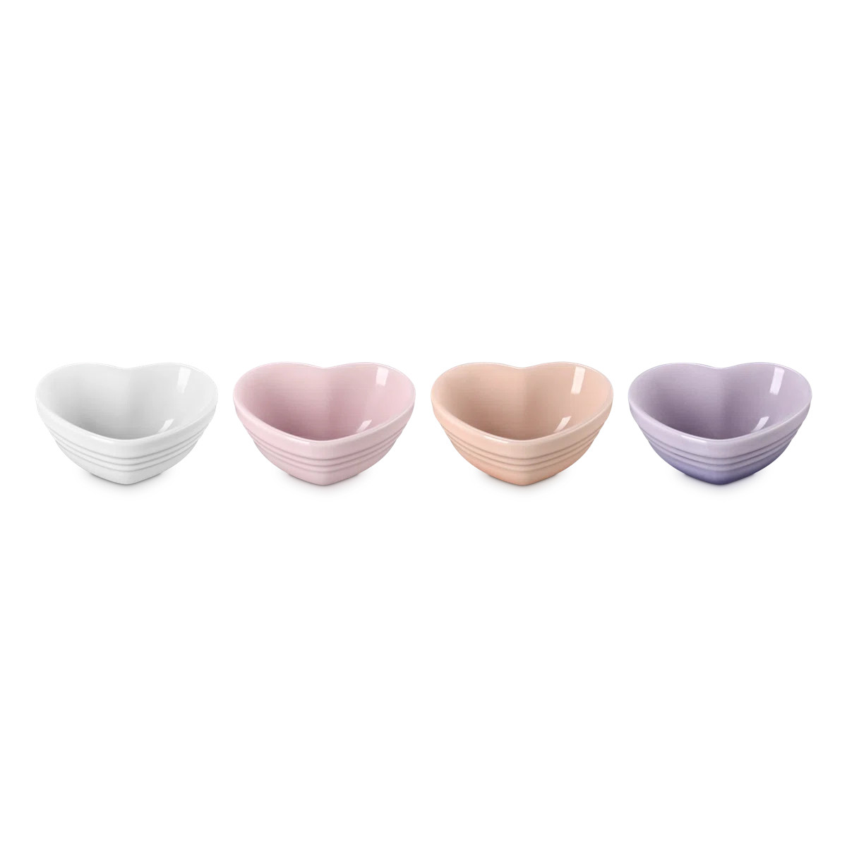 Le Creuset Mini Stoneware Heart Pinch Bowl, Set Of 4 3.1 Qt. Multicolor | Wayfair North America