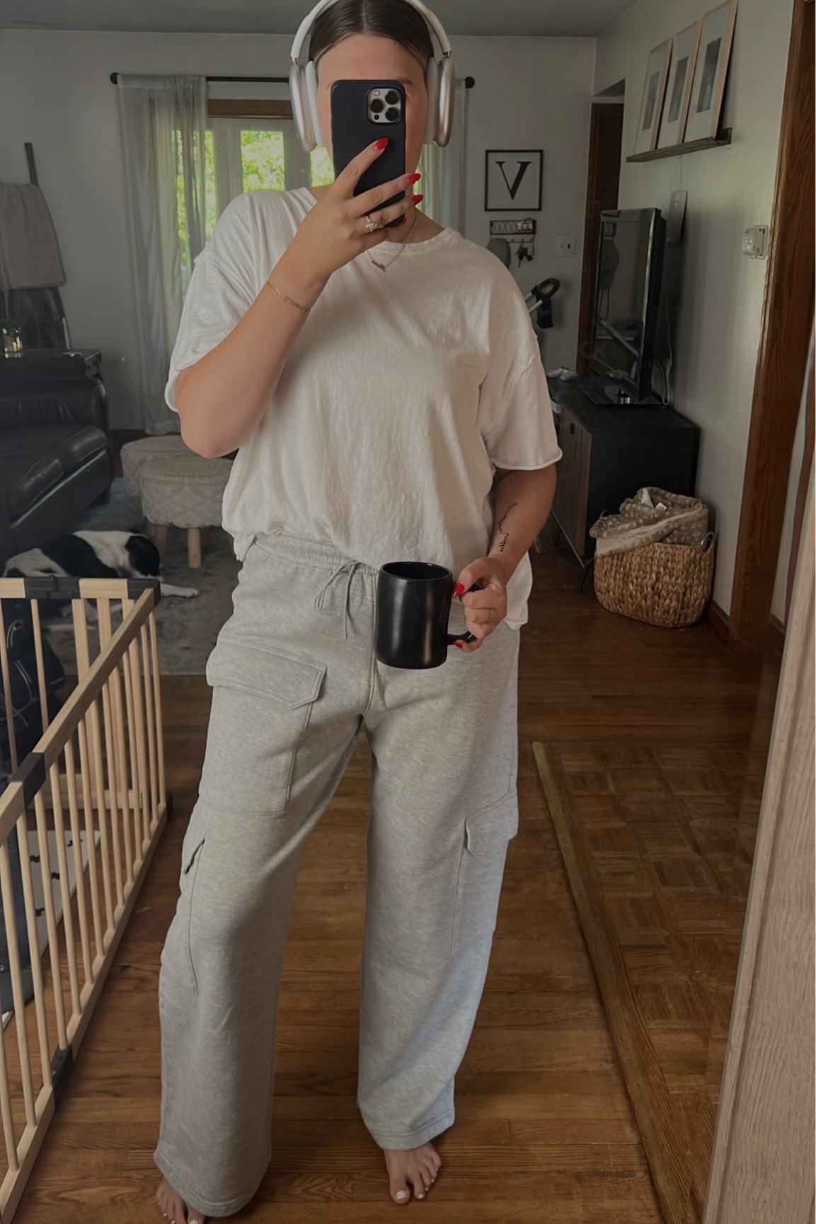 Top- small
Pants - large 