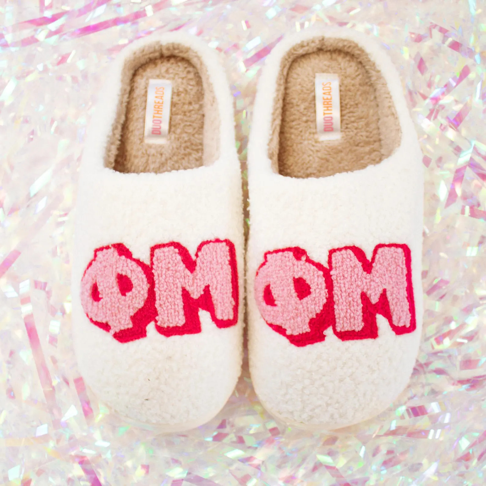 Phi Mu Sorority Slippers - Etsy | Etsy (US)