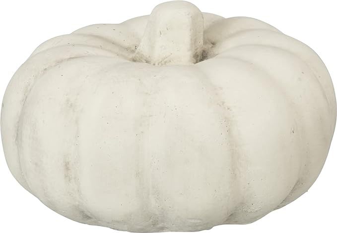 Primitives by Kathy Small Cream Cement Pumpkin | Amazon (US)