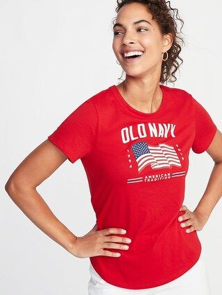 EveryWear 2019 Flag Graphic Tee for Women | Old Navy US