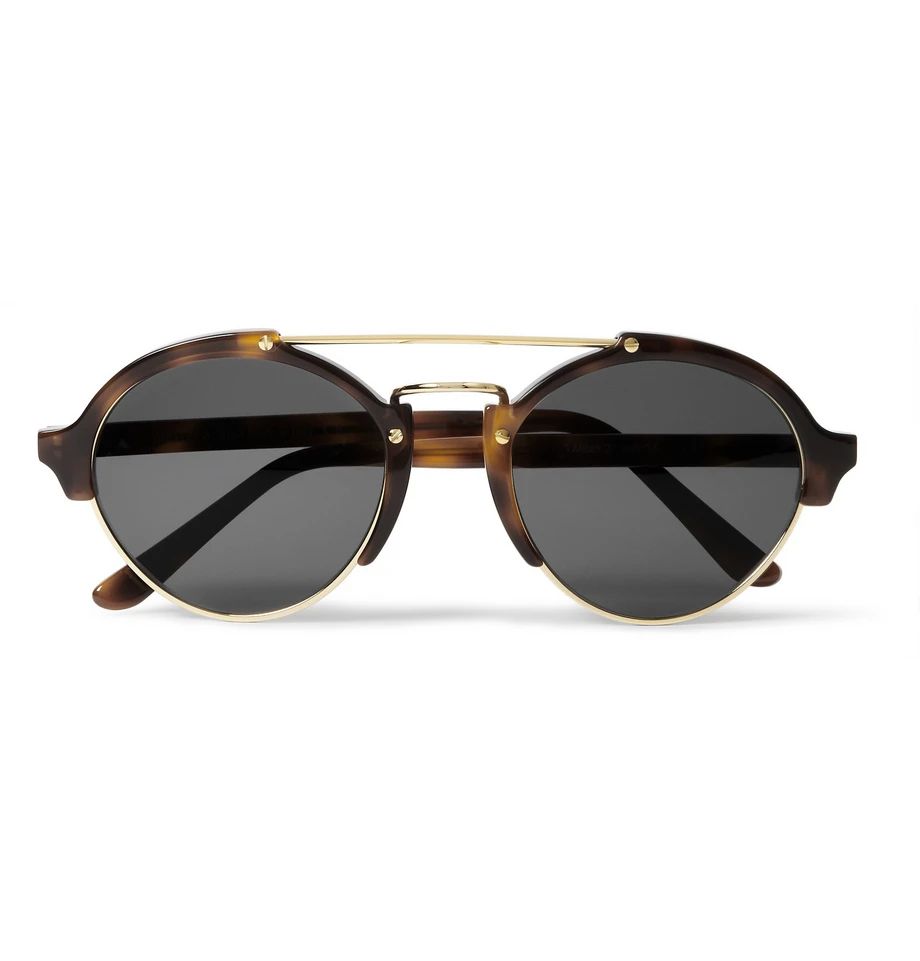 Illesteva Milan Acetate and Metal Round-Frame Sunglasses | Mr Porter Global