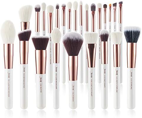 Jessup Brand 25pcs Professional Makeup Brush set Beauty Cosmetic Foundation Power Blushes eyelash... | Amazon (US)