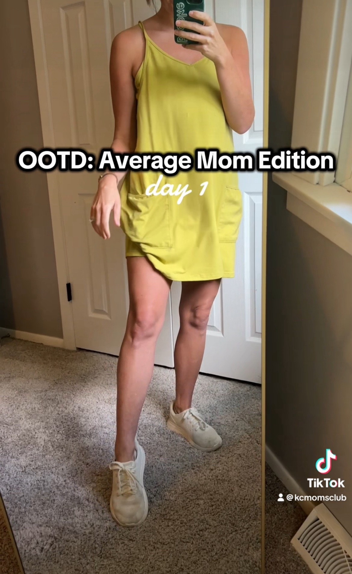 day 1: Outfit of the Day Average Mom Edition — as seen on tik tok — Amazon Cotton Romper paired with Beige Kizik Tennis Shoes (slip on 🙌🏼

#LTKSaleAlert #LTKFindsUnder50 #LTKStyleTip