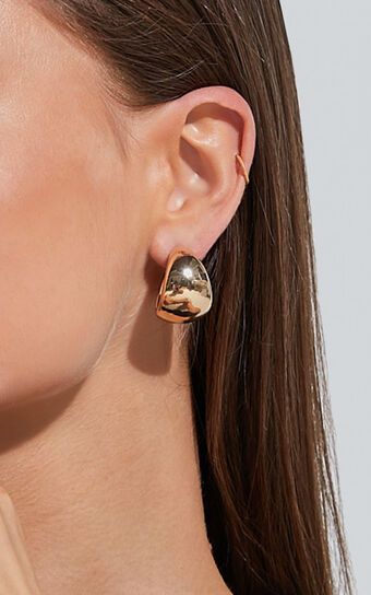 Thia Earrings in Gold | Showpo (US, UK & Europe)