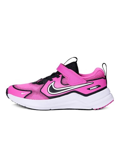 Nike Little Kid's Cosmic Runner Road Running Shoes, Laser Fuchsia/White-Black, 2.5Y | Amazon (US)