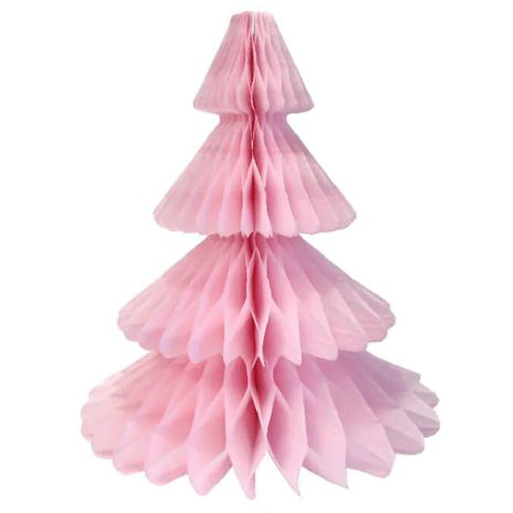 Honeycomb Tissue Paper Tree, Light Pink - 2 Size Options | Jollity & CO.