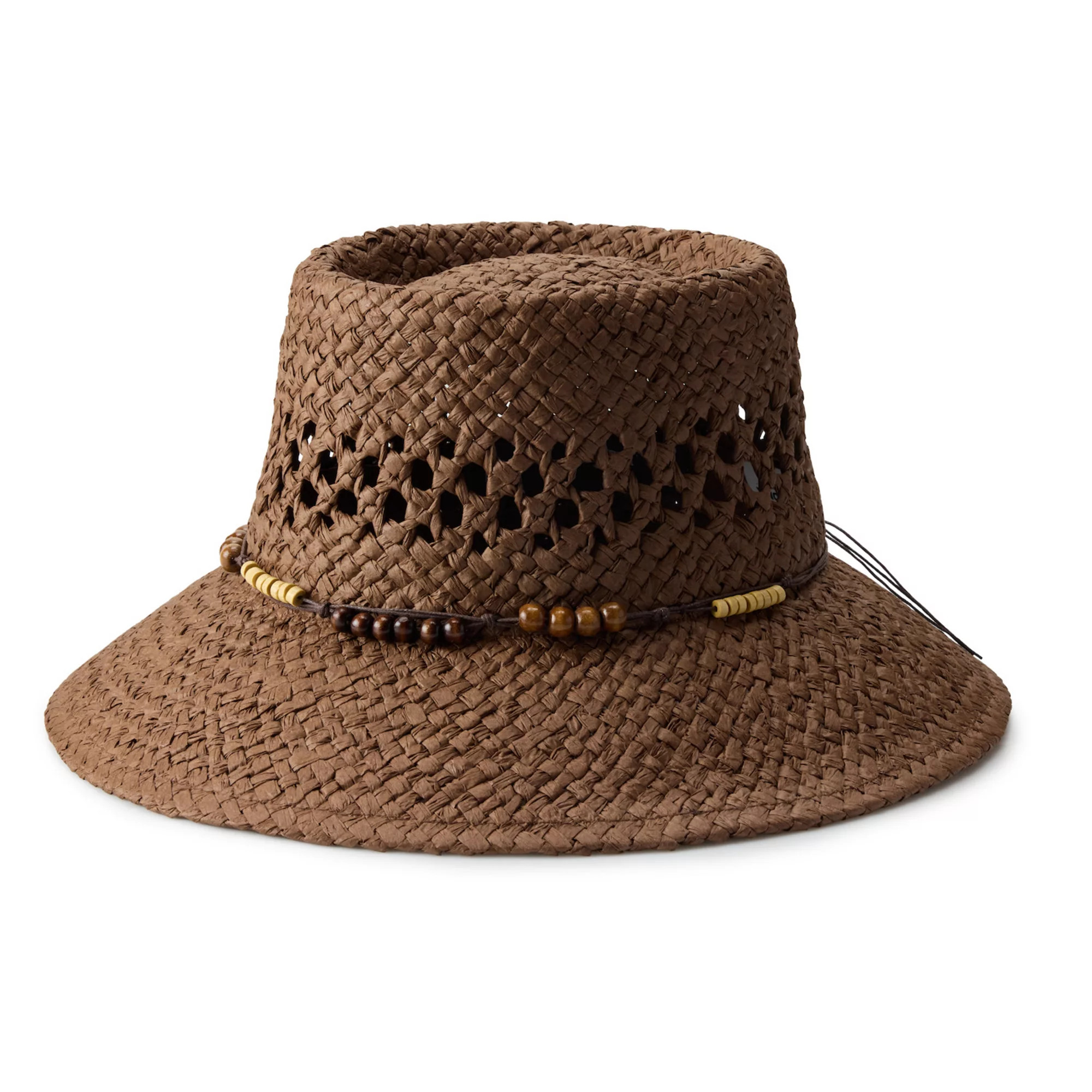 Women's Sonoma Goods For Life\u00ae Telescope Midbrim Hat With Beads | Kohl's