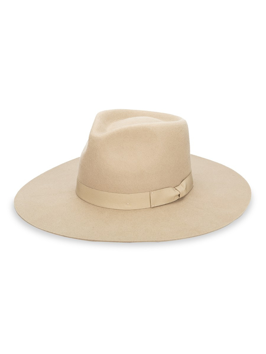 San Diego Hat Company Women's Wool Textured Fedora Hat - Beige | Saks Fifth Avenue OFF 5TH