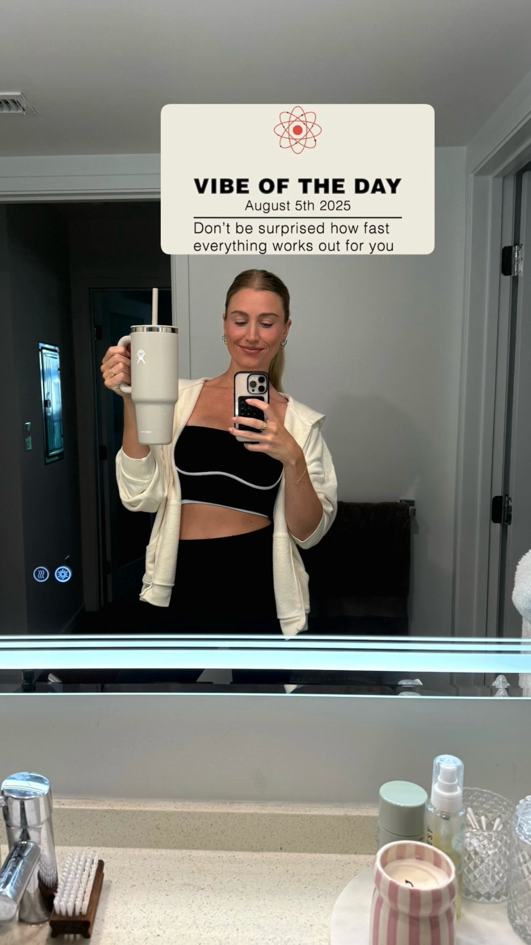 Manifesting good energy daily 🌞 Everyday wellness staples that set the tone for a productive, high-vibe day. Shop my favourite fitness and lifestyle finds linked below ⬇️

#LTKfitness #LTKstyletip #LTKluxury
