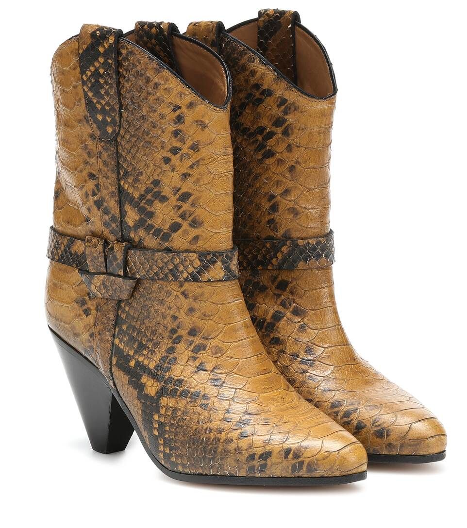 Deane snake-effect cowboy boots | Mytheresa (UK)
