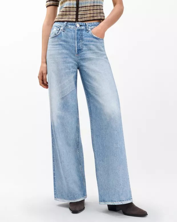 Buy rb Miramar Sofie Wide-Leg Pant for USD 258.00 | rag & bone | rag & bone