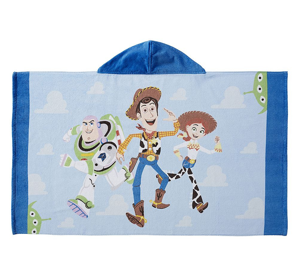 Disney and Pixar Toy Story  Kid Beach Hooded Towel UPF 50+ | Pottery Barn Kids