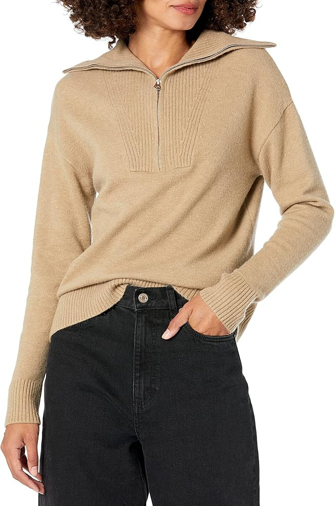 The Drop Women's Kai Half Zip Sweater | Amazon (US)