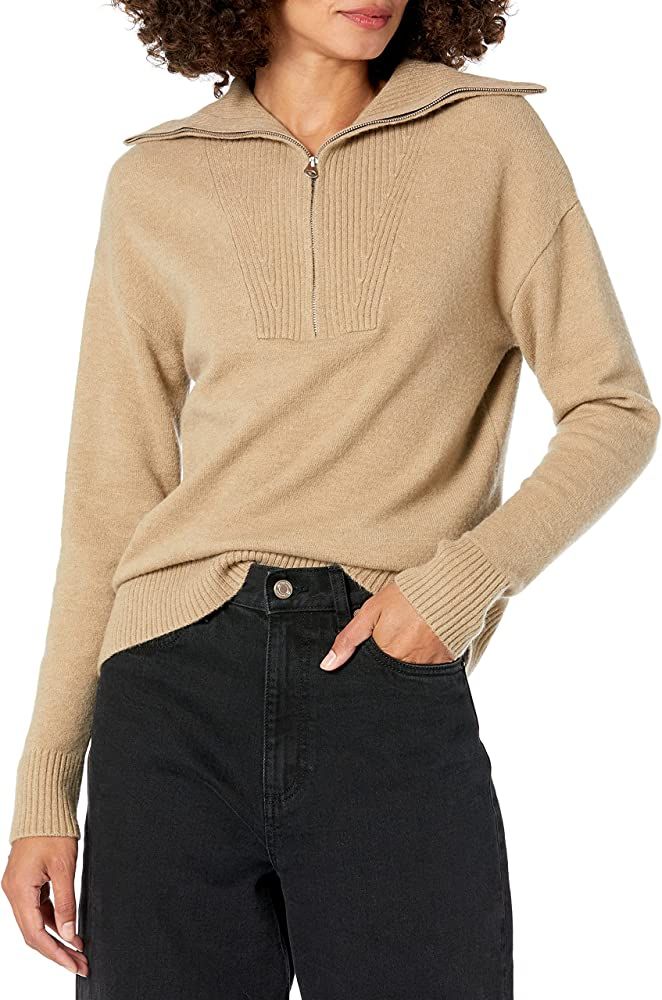 The Drop Women's Kai Half Zip Sweater | Amazon (US)