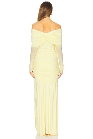 Heloise Dress in Butter Yellow | Revolve Clothing (Global)