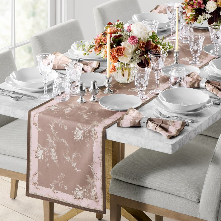 Delicate Floral Table Runner | Williams-Sonoma