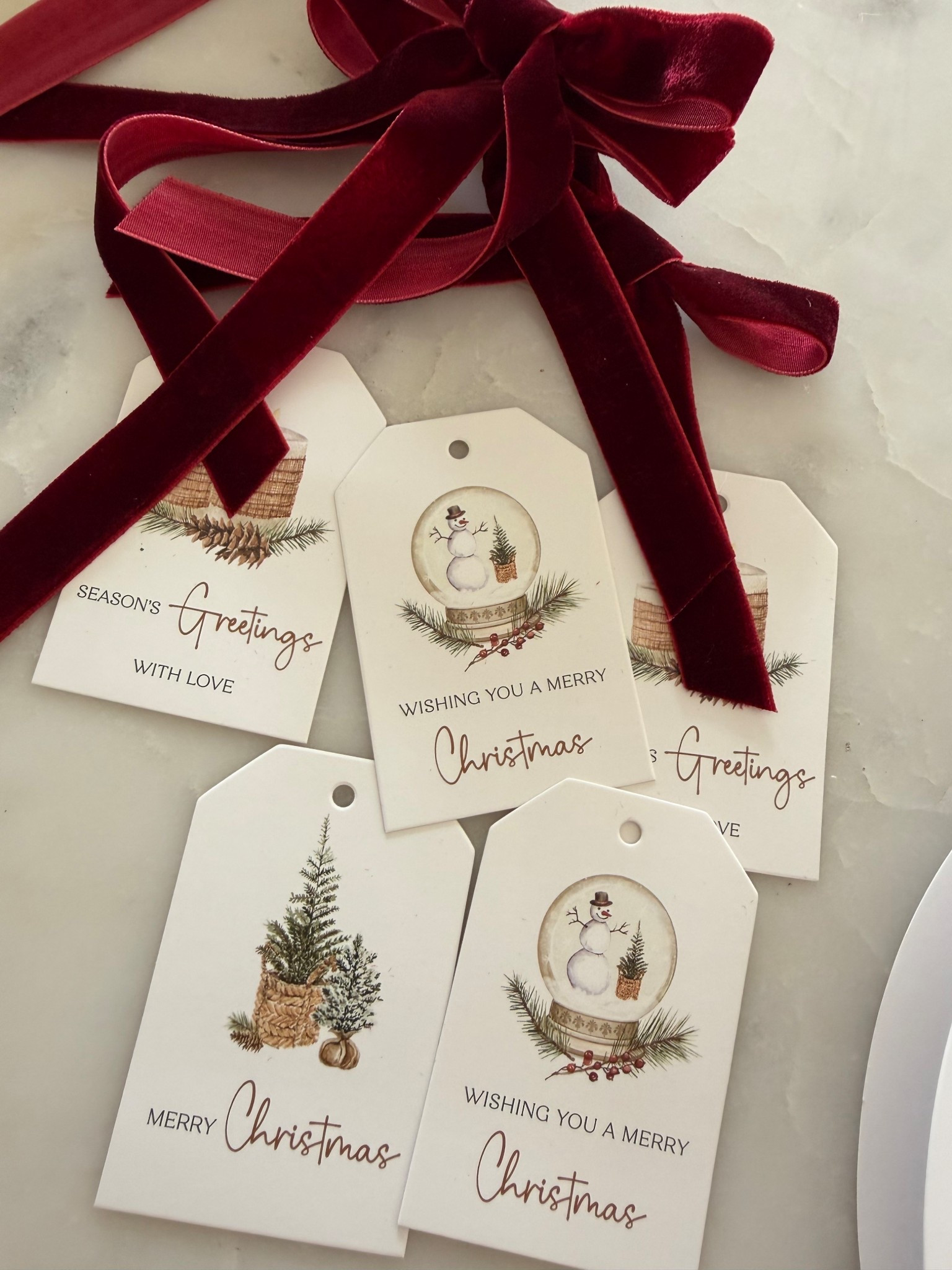 Bellas tarjetas de Navidad  con cintas para lazos ❤️✨

#LTKHoliday #LTKGiftGuide #LTKSeasonal