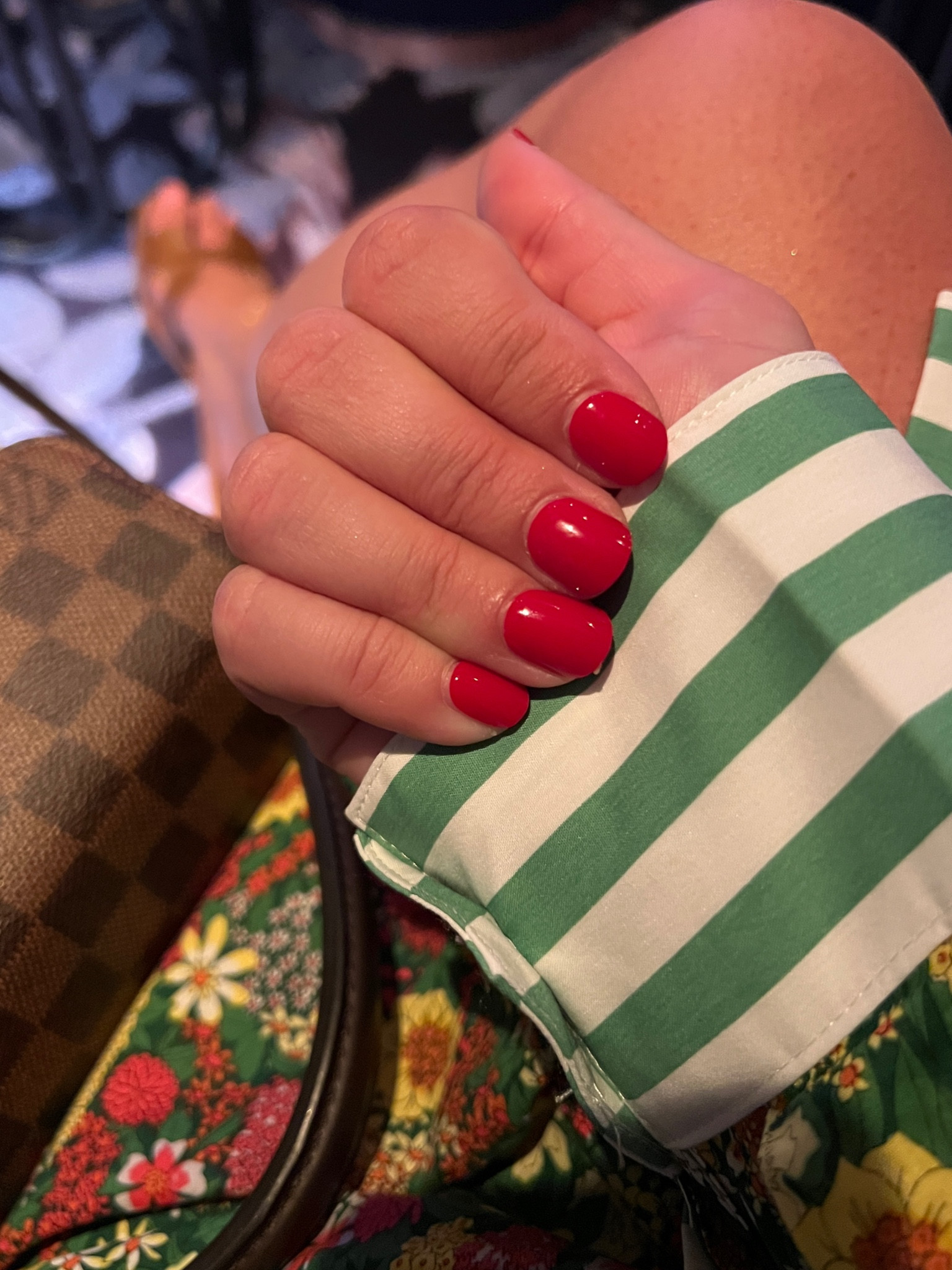 Wore these the whole cruise! My only issue was my hair got caught in them every time I pushed my hair back or fixed my hair, and it hurt. But the nails looked great!

#LTKbeauty