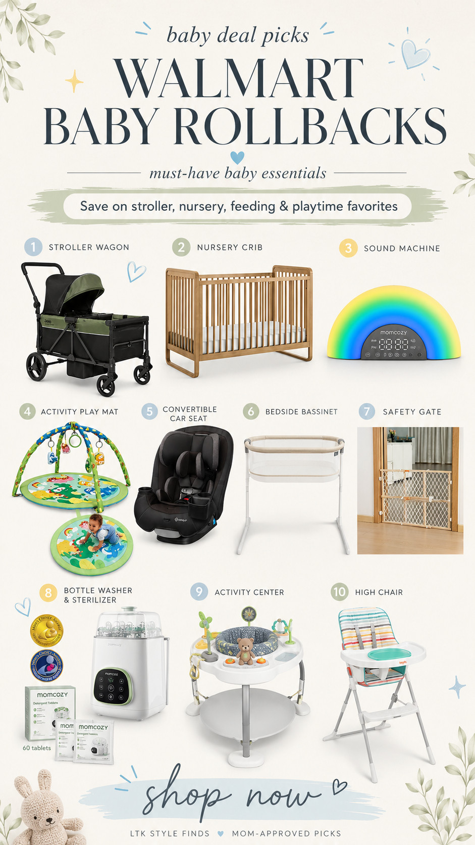 Walmart Baby Rollbacks 

 #LTKmomlife #LTKSaleAlert #LTKBaby