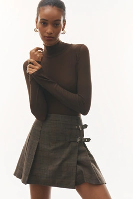 By Anthropologie Mesh Turtleneck Top | Anthropologie (US)